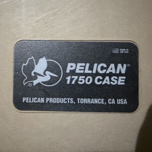 Pelican 1750 case - pelican, custodia