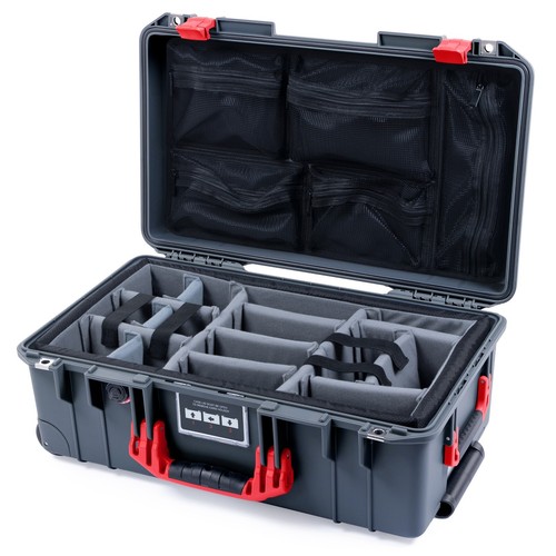 Custodia air carbone rosso - carbone, e