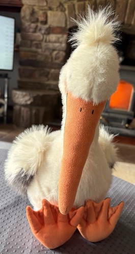Jellycat keli pelican - pelican, nuovo