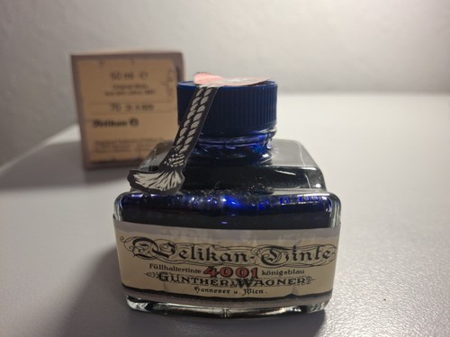 Vintage pelican ink 4001 blu - vintage,