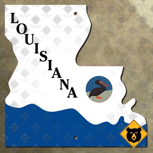 Louisiana linea stato - linea,